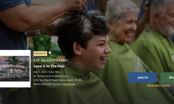 MIA's St.Baldrick's Website.